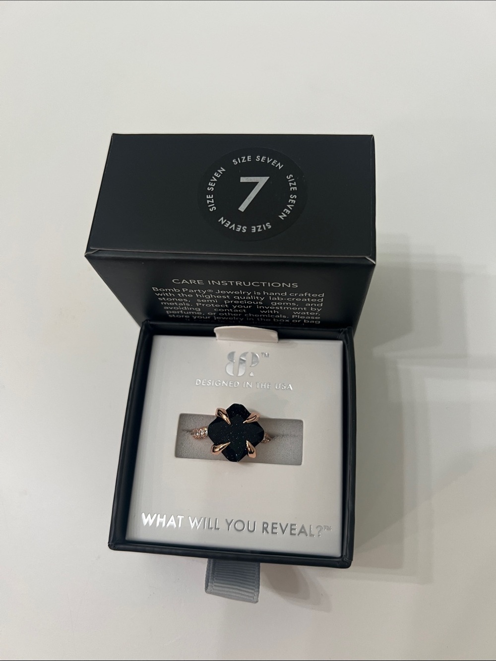 BP Obsidia Ring sharp shine only